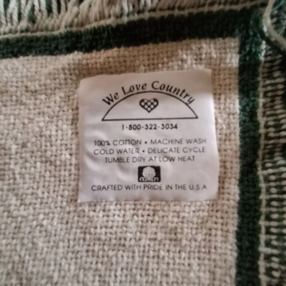 Wooster City Schools Ohio Woven Tapestry Throw Blanket Alumni School Vintage
